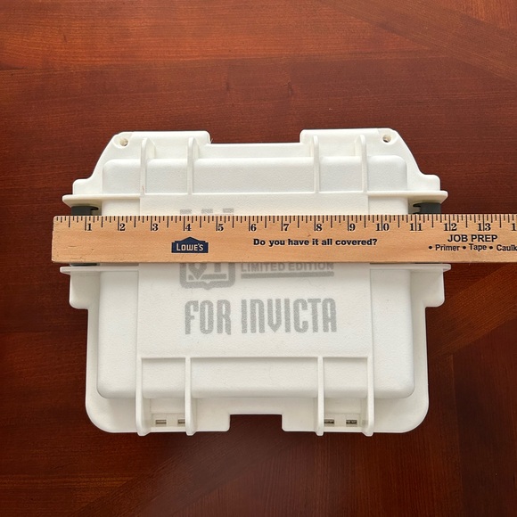 Invicta Jason Taylor JT Limited Edition White 3 Slot Watch Dive Impact Case Box - Picture 11 of 15